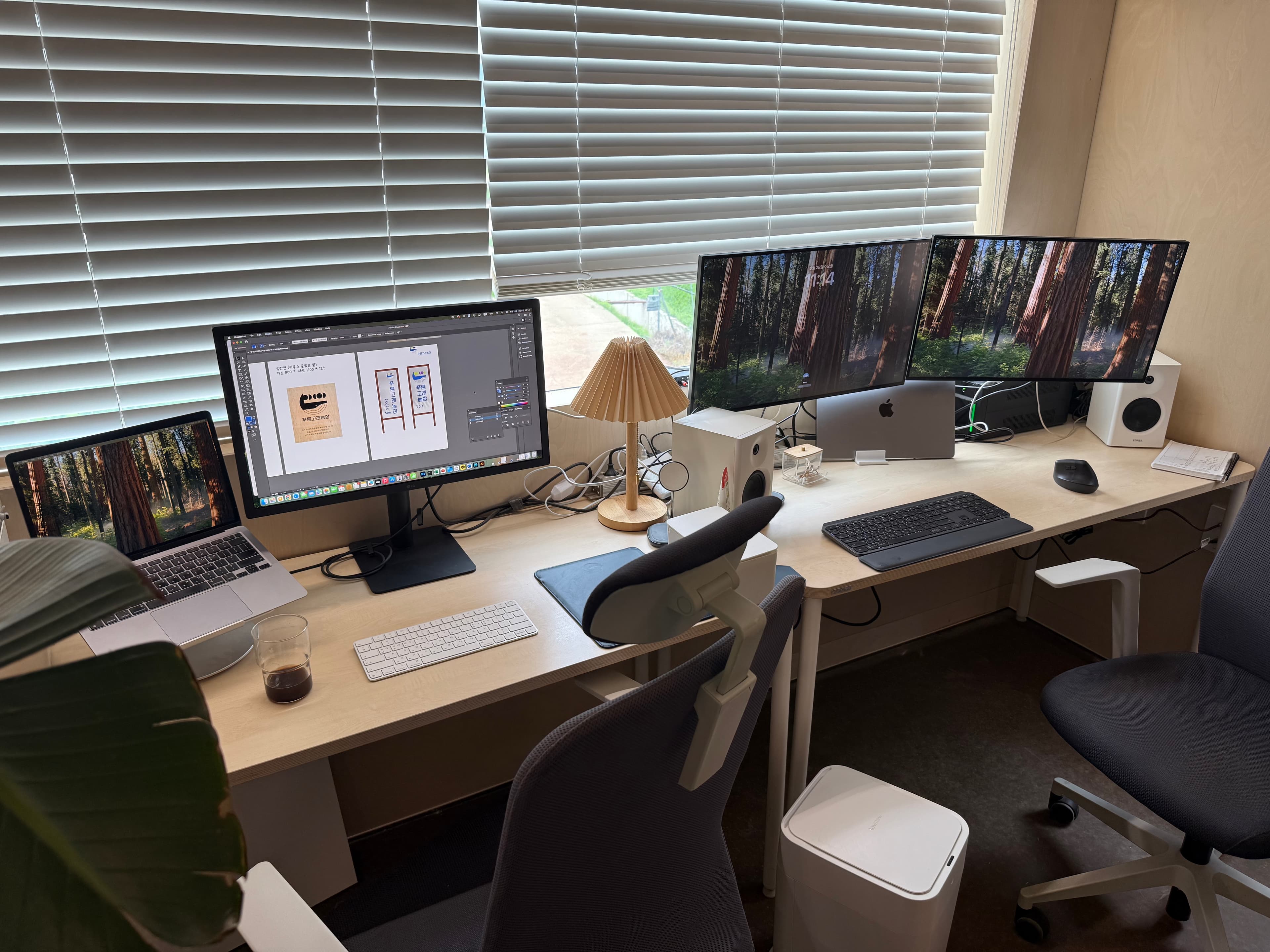 바다유림 작업 현장